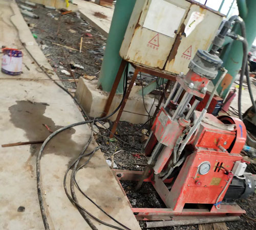 洛江设备基础下沉注浆